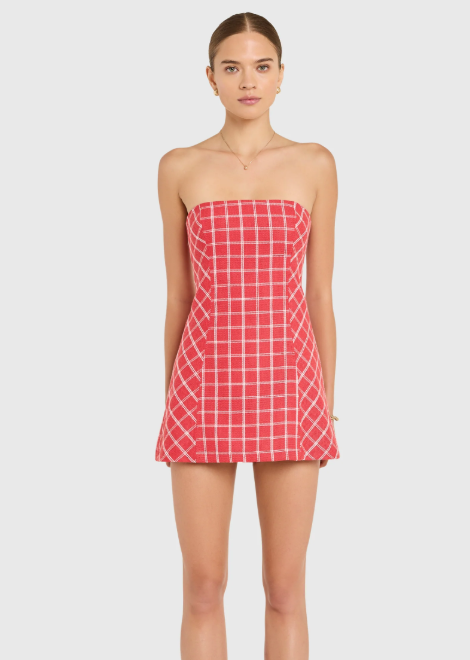 Daisy Romper in Plaid