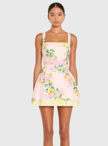 Judie Romper in Limoncello