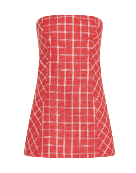 Daisy Romper in Plaid