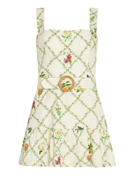 Lena Romper in Trellis